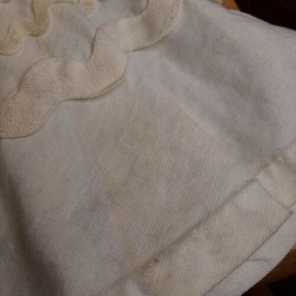 Vtg White Easter Party Dress Handmade Full Circle Retro Toddler/Girls - Picture 6 of 12